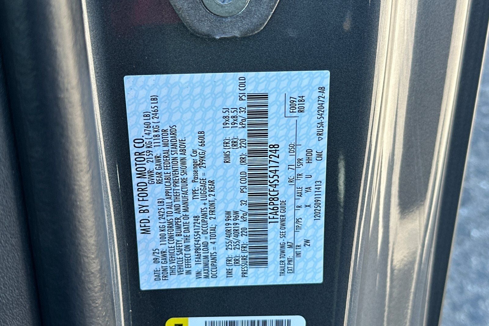 2025 Ford Mustang GT