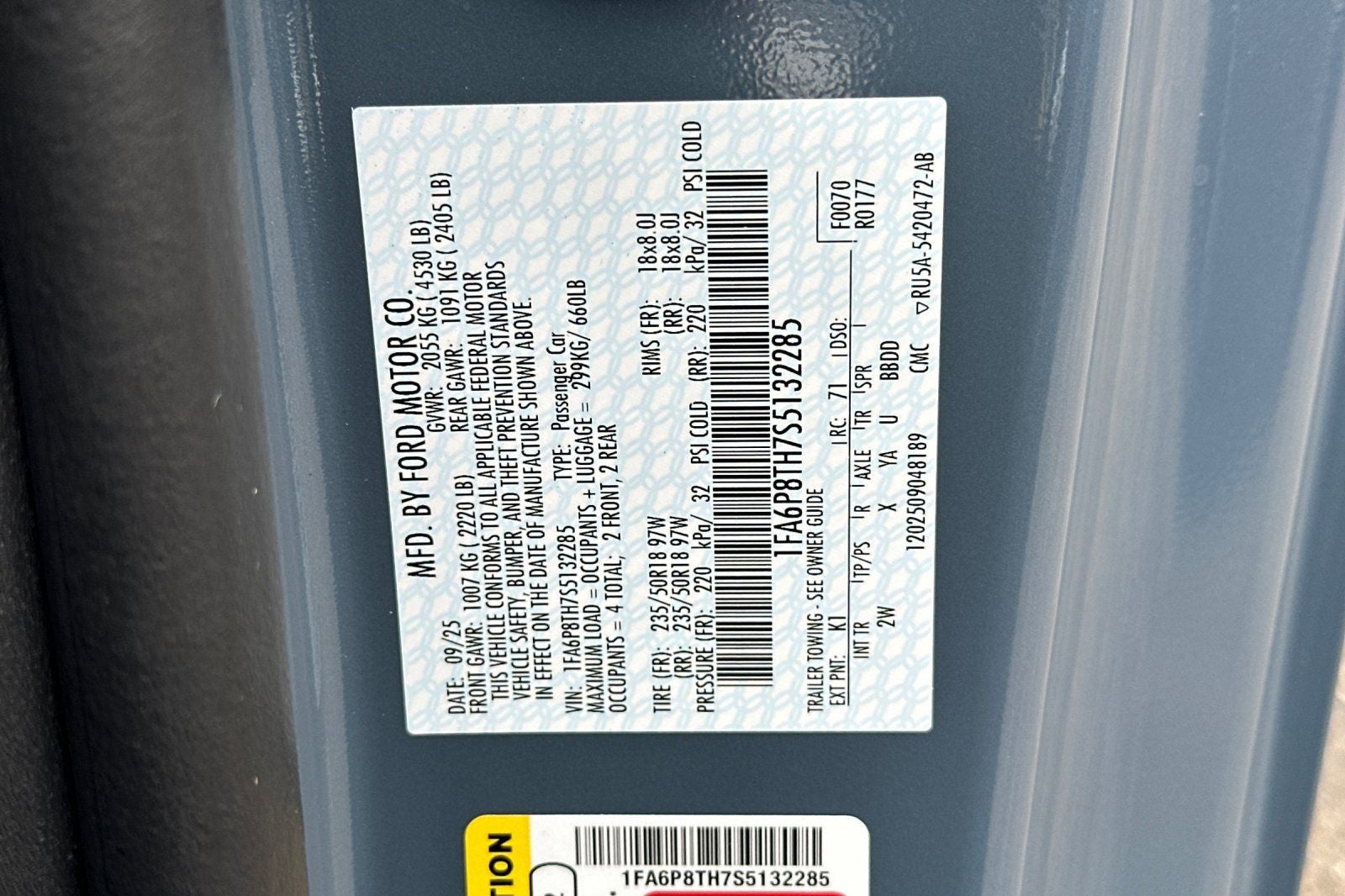 2025 Ford Mustang EcoBoost