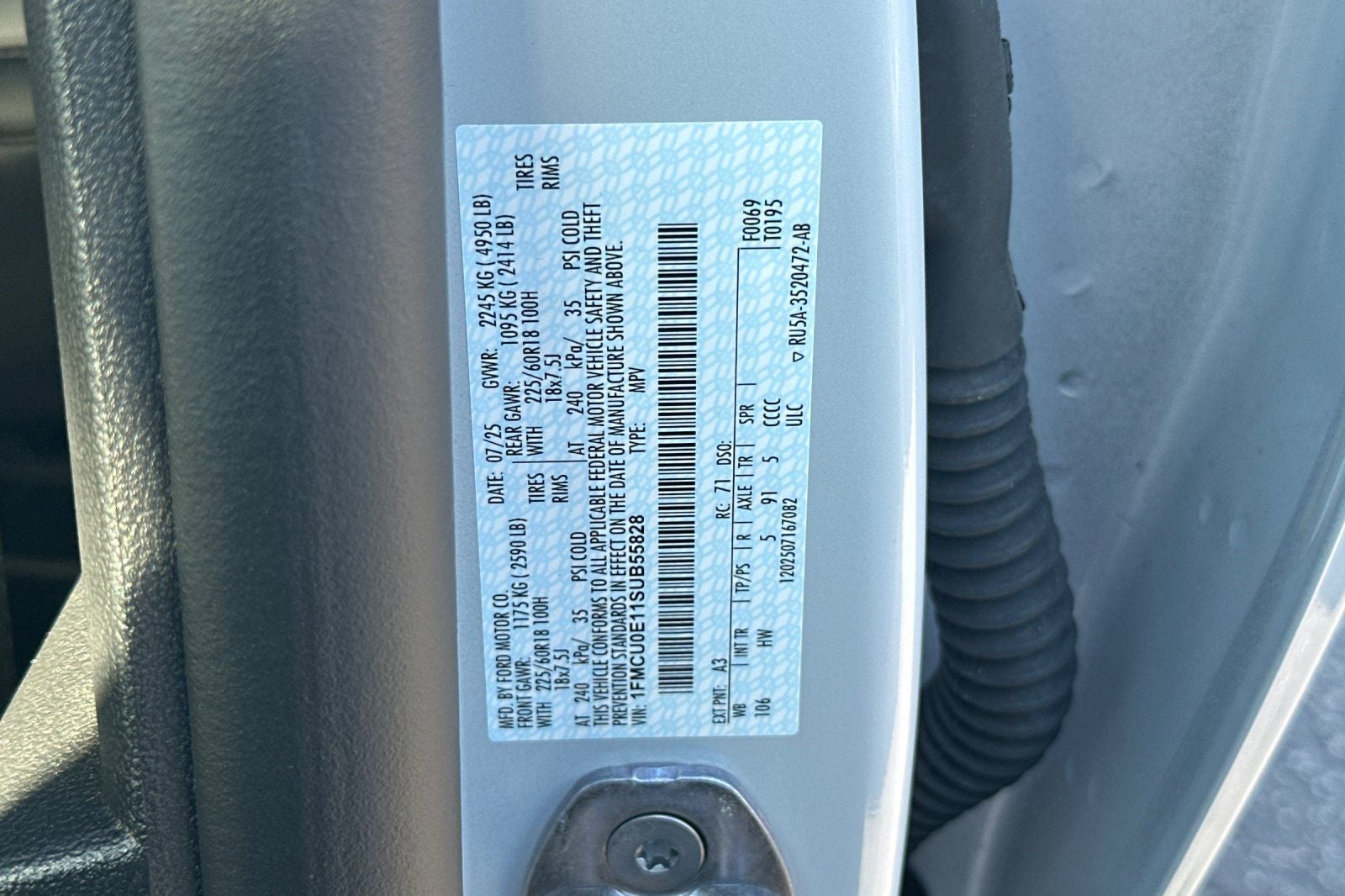 2025 Ford Escape Plug-In Hybrid Base