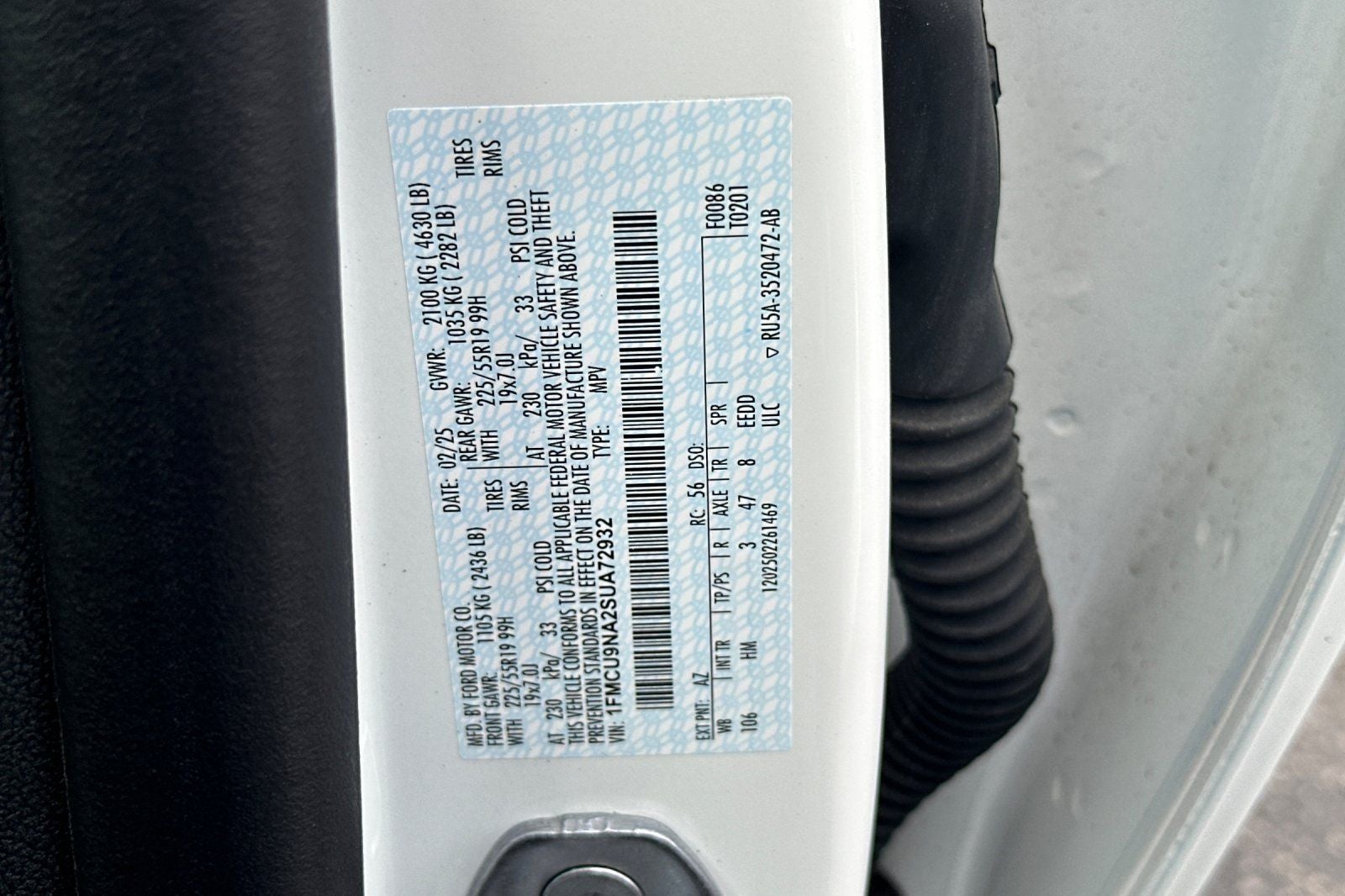 2025 Ford Escape ST-Line Select