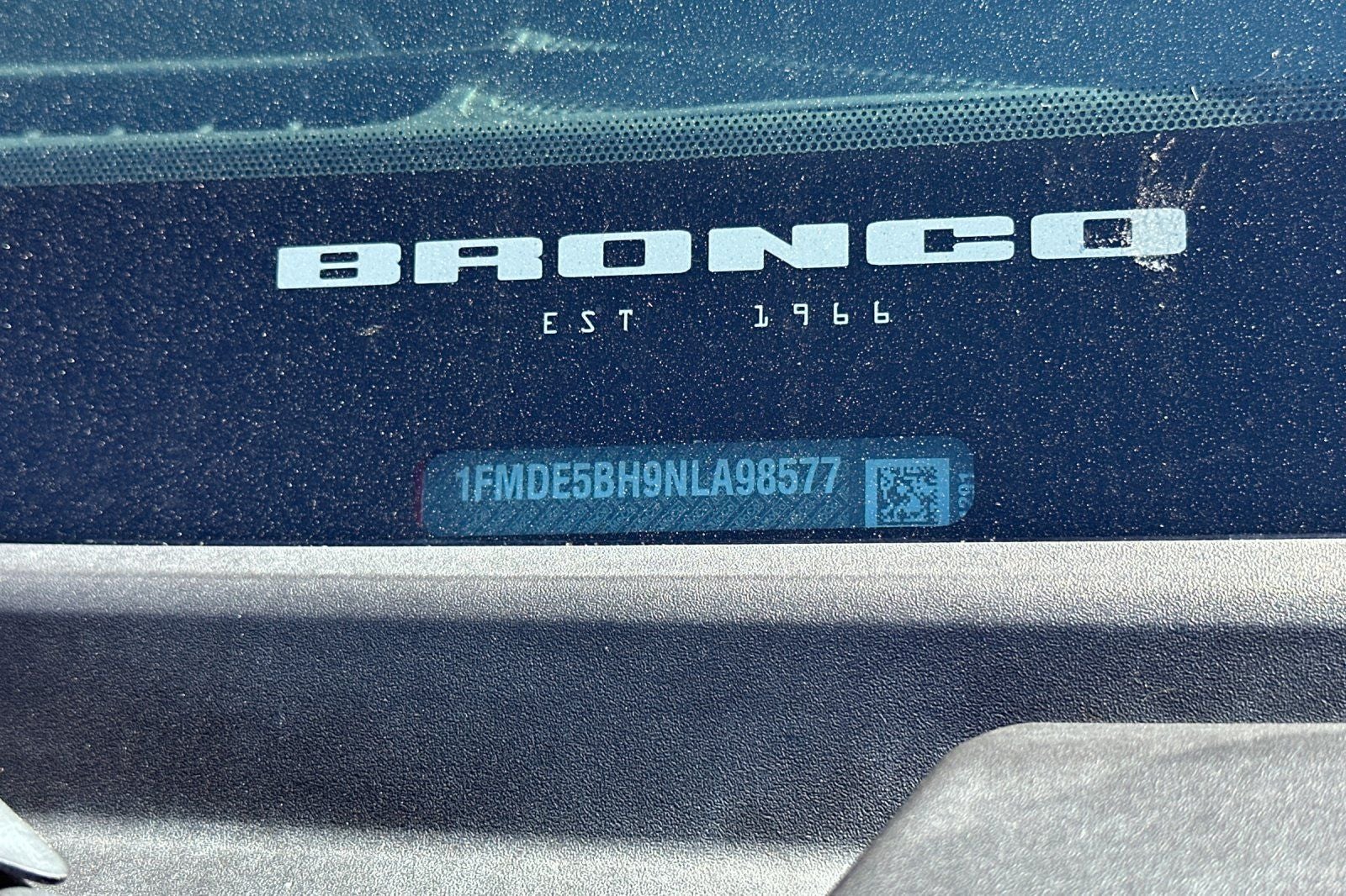 2022 Ford Bronco Big Bend