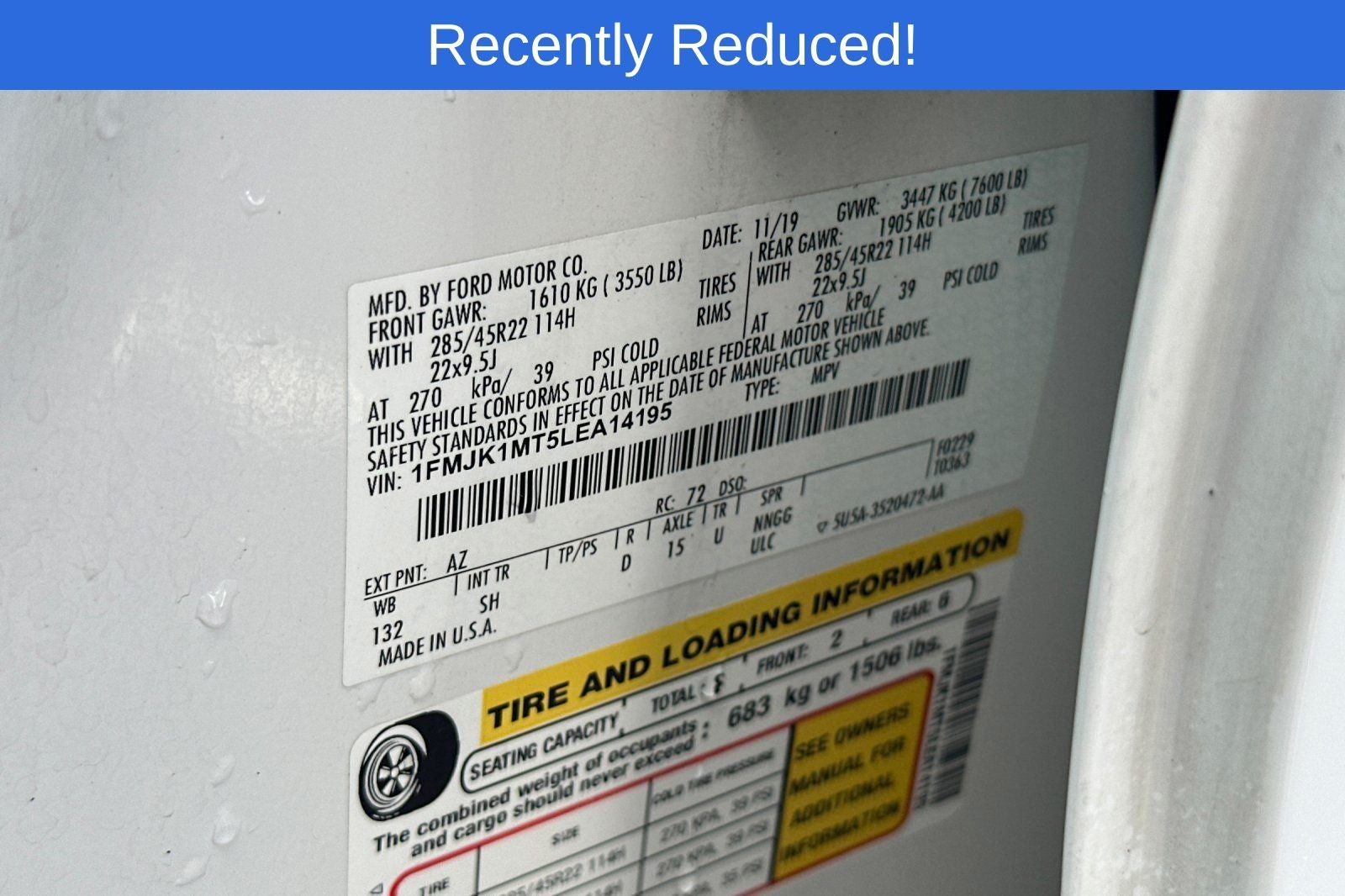 2020 Ford Expedition Max Platinum