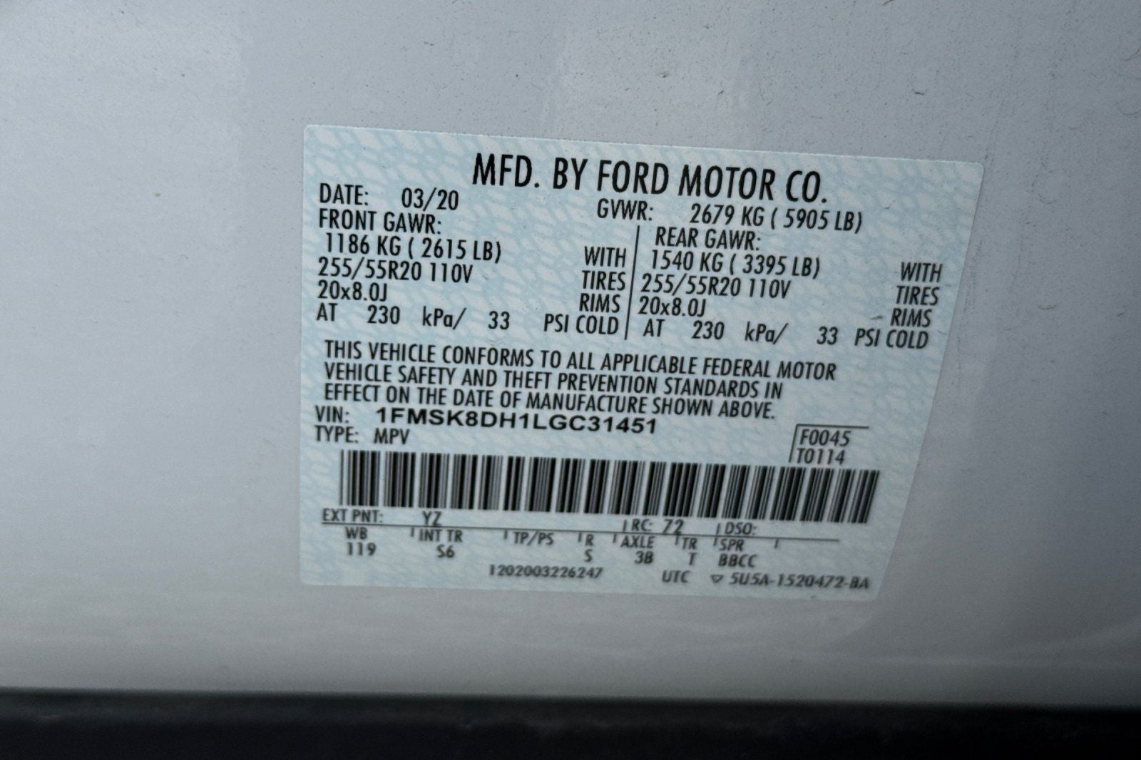 2020 Ford Explorer XLT