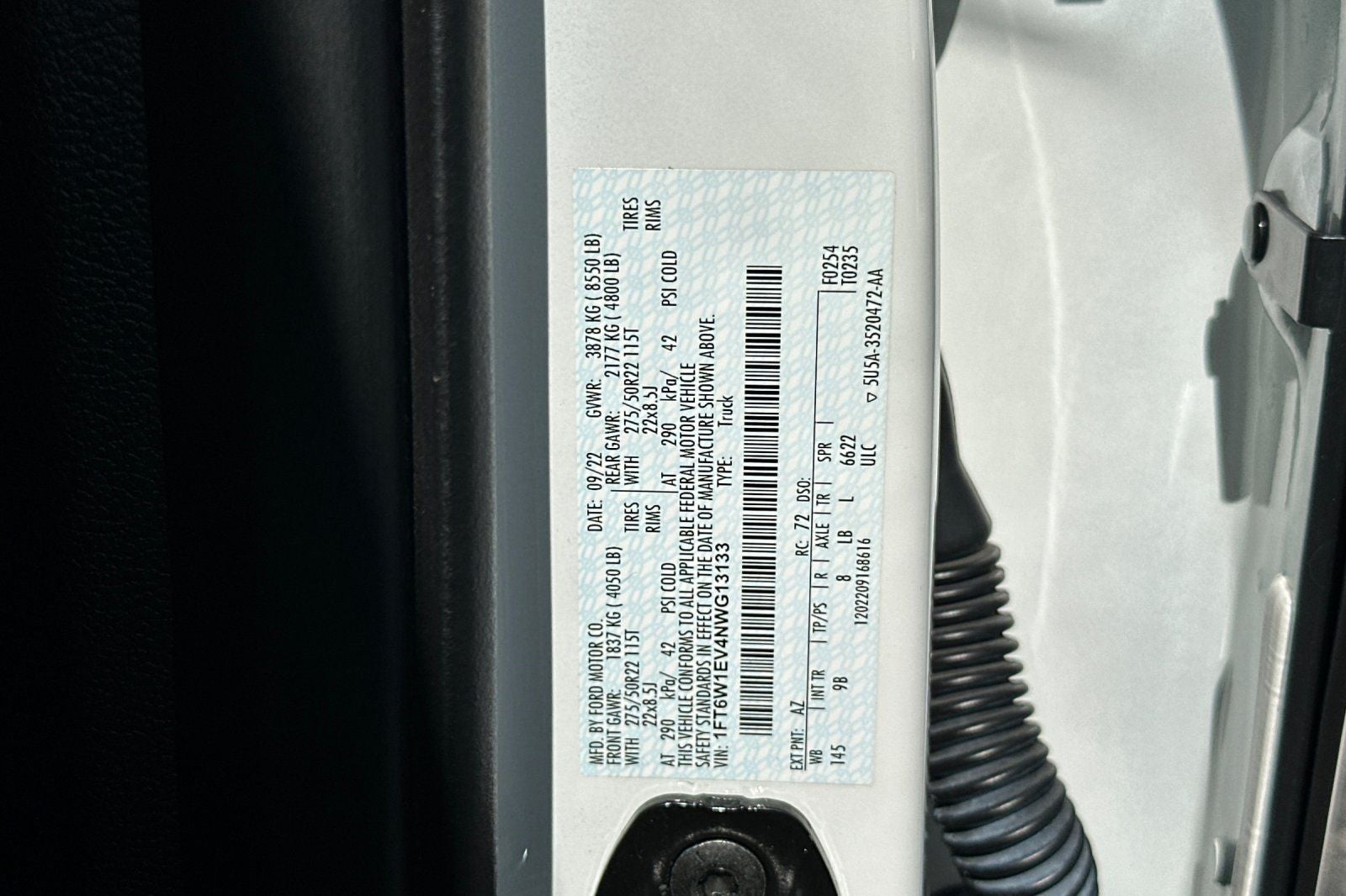 2022 Ford F-150 Lightning Platinum