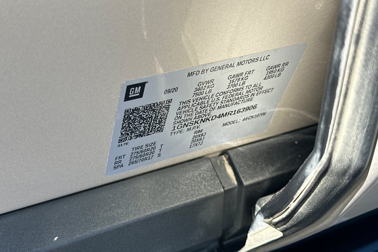 2021 Chevrolet Tahoe LT