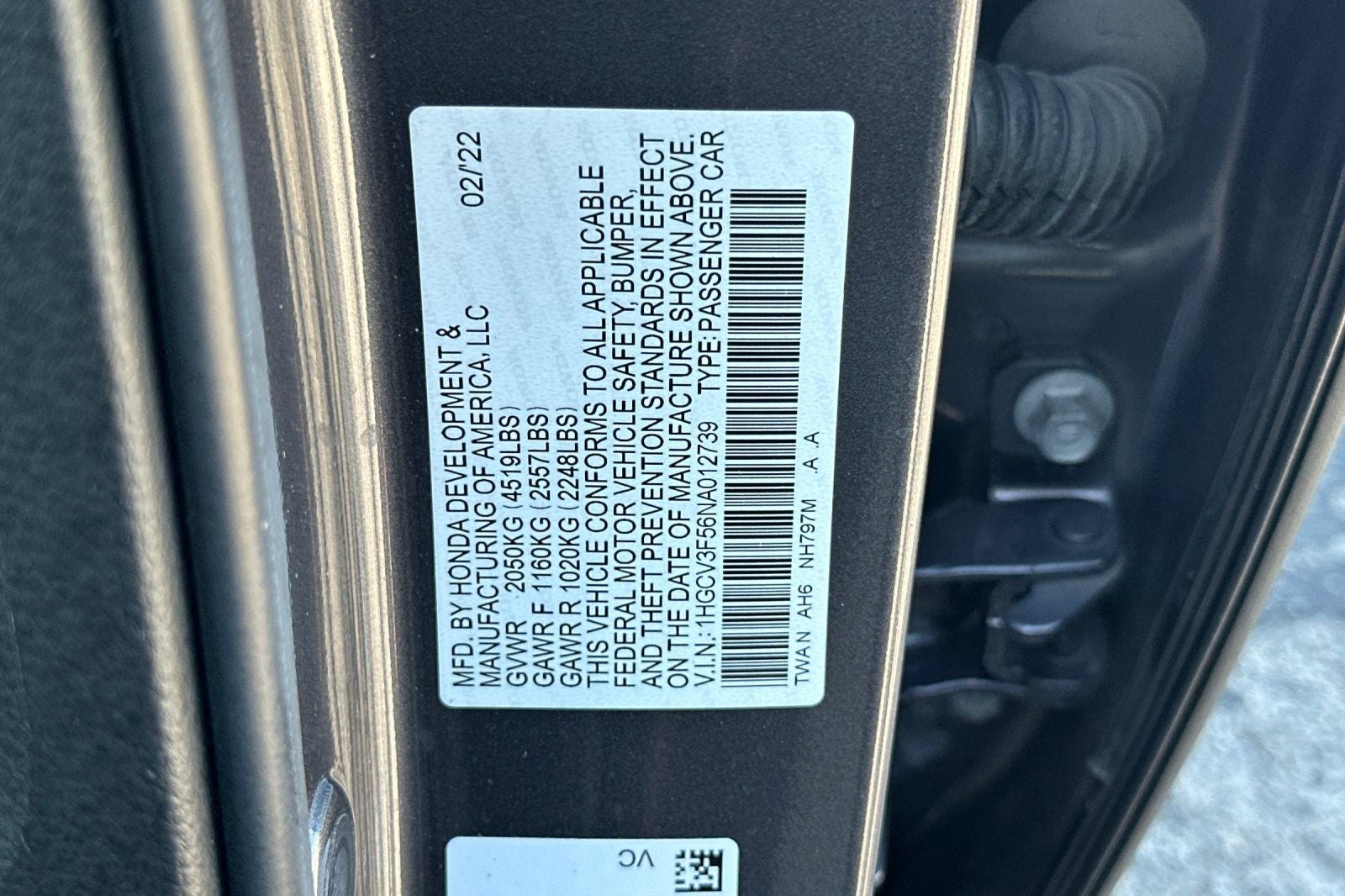 2022 Honda Accord Hybrid EX-L