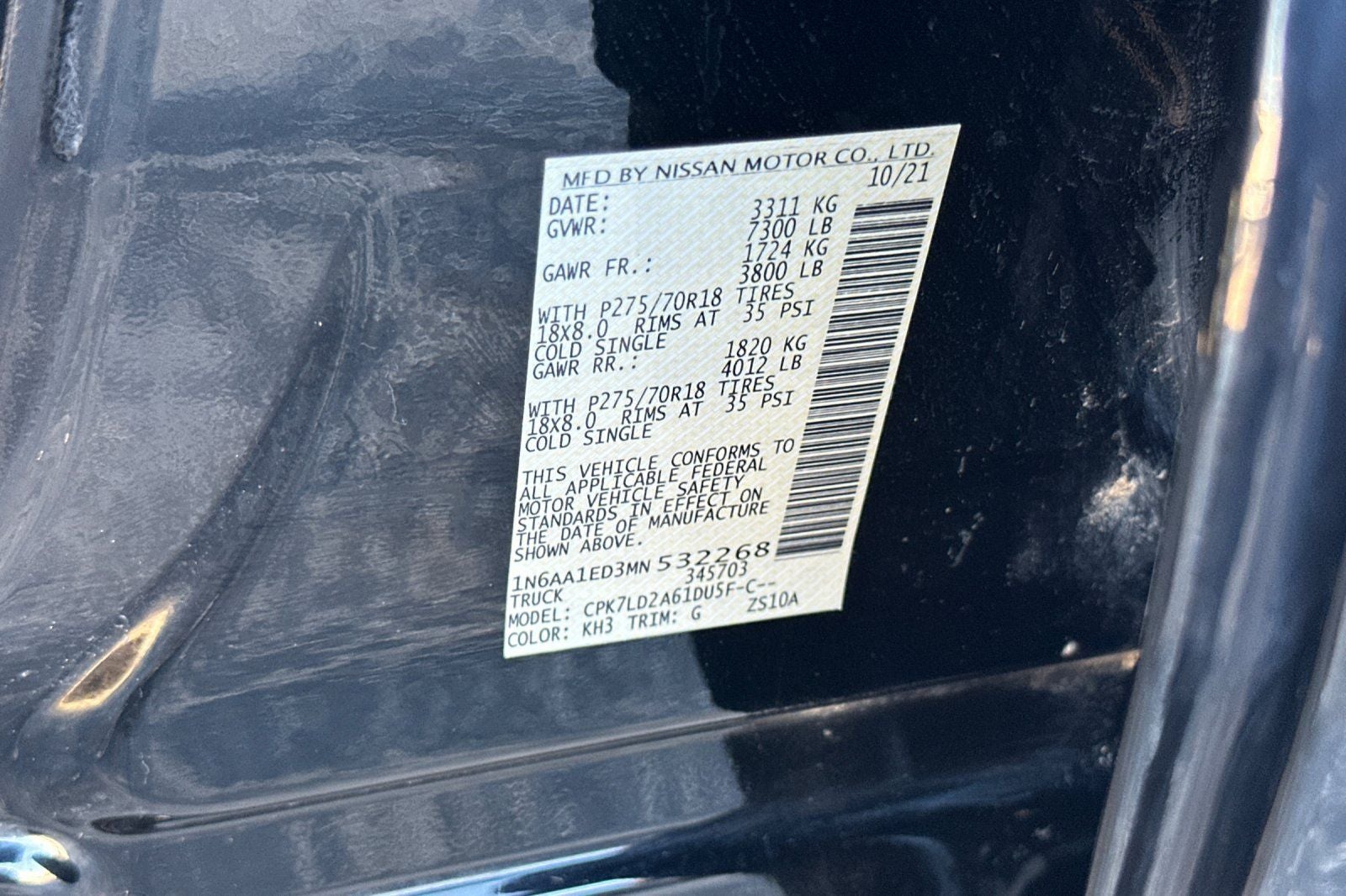 2021 Nissan Titan PRO-4X