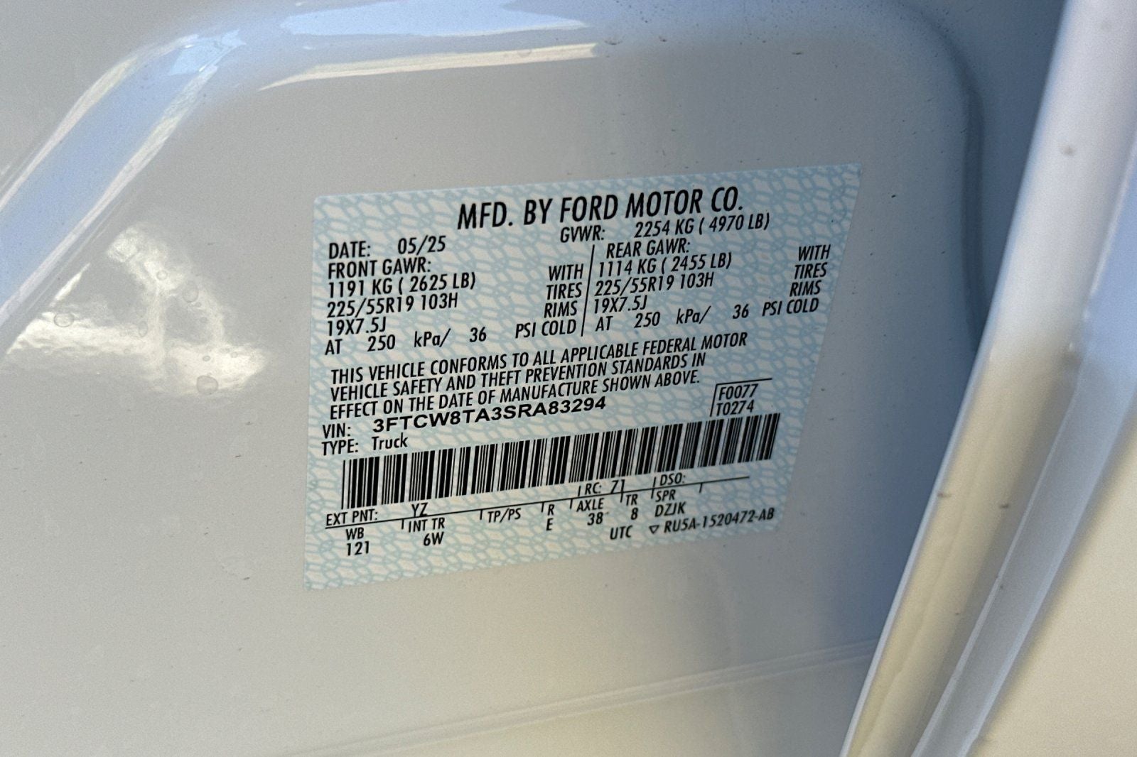 2025 Ford Maverick Lobo Standard