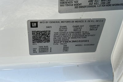 2021 Chevrolet Silverado 1500 Custom