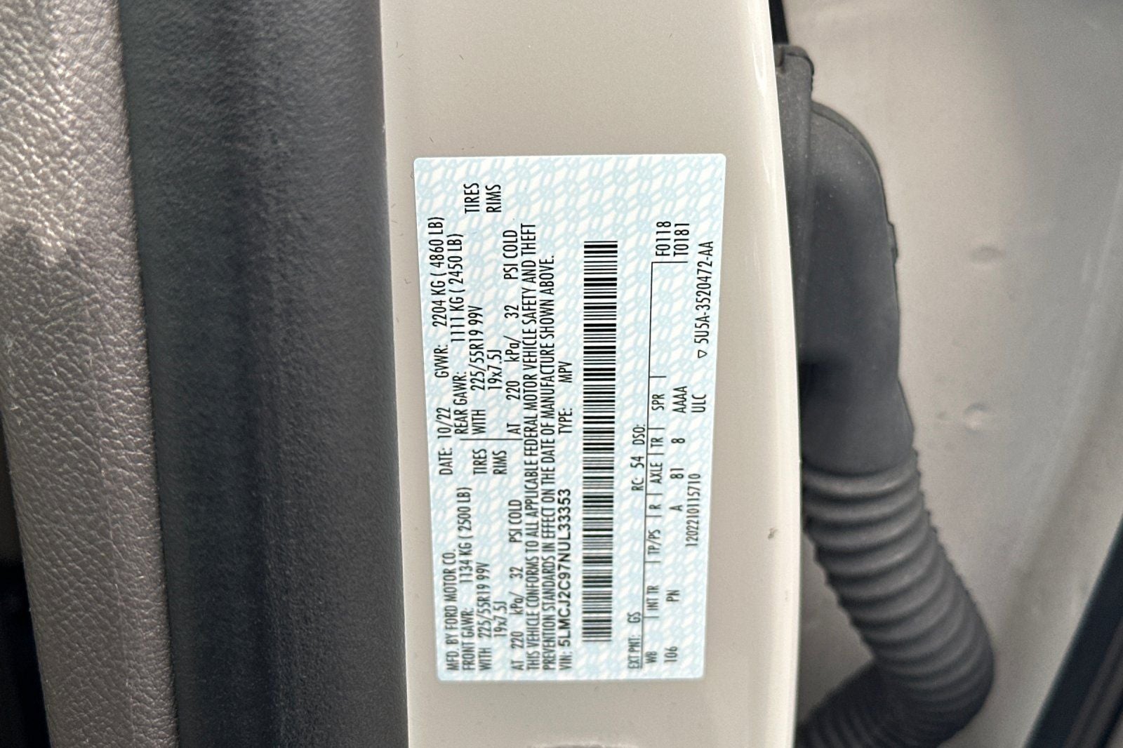 2022 Lincoln Corsair Reserve