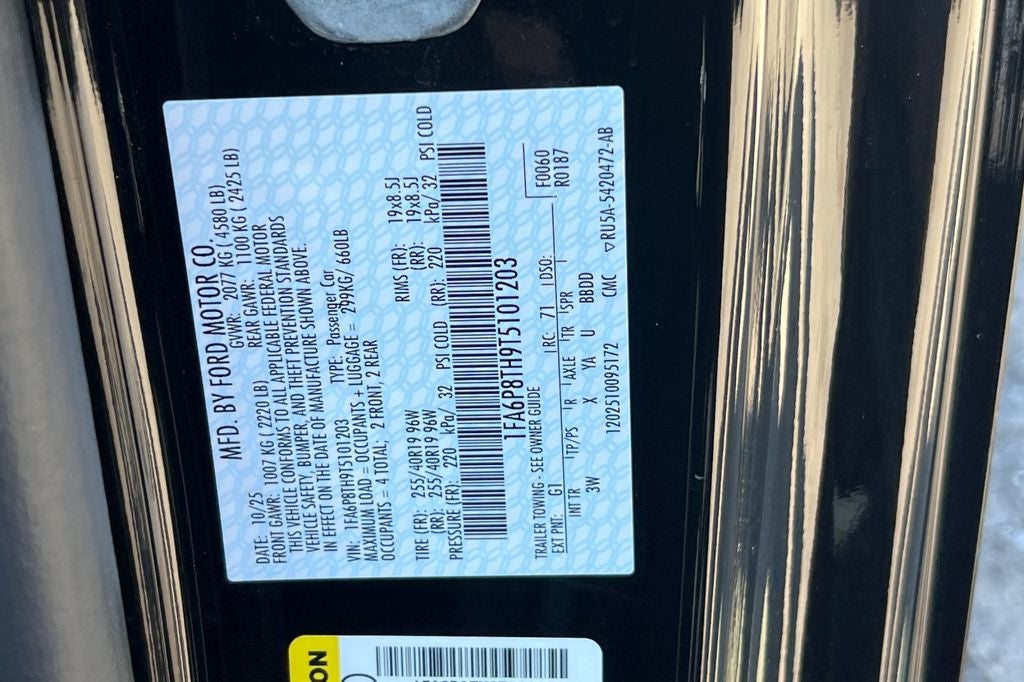 2026 Ford Mustang EcoBoost Premium