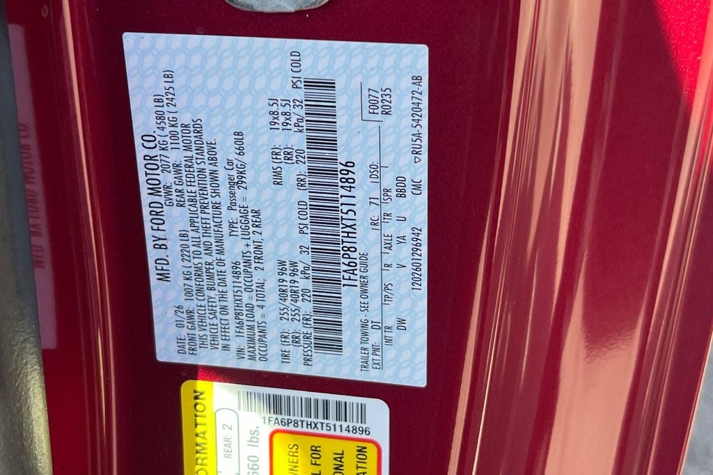 2026 Ford Mustang EcoBoost