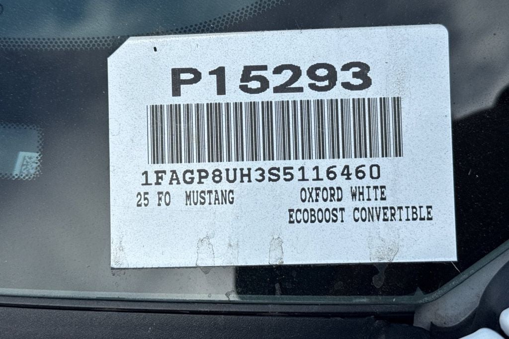 2025 Ford Mustang EcoBoost