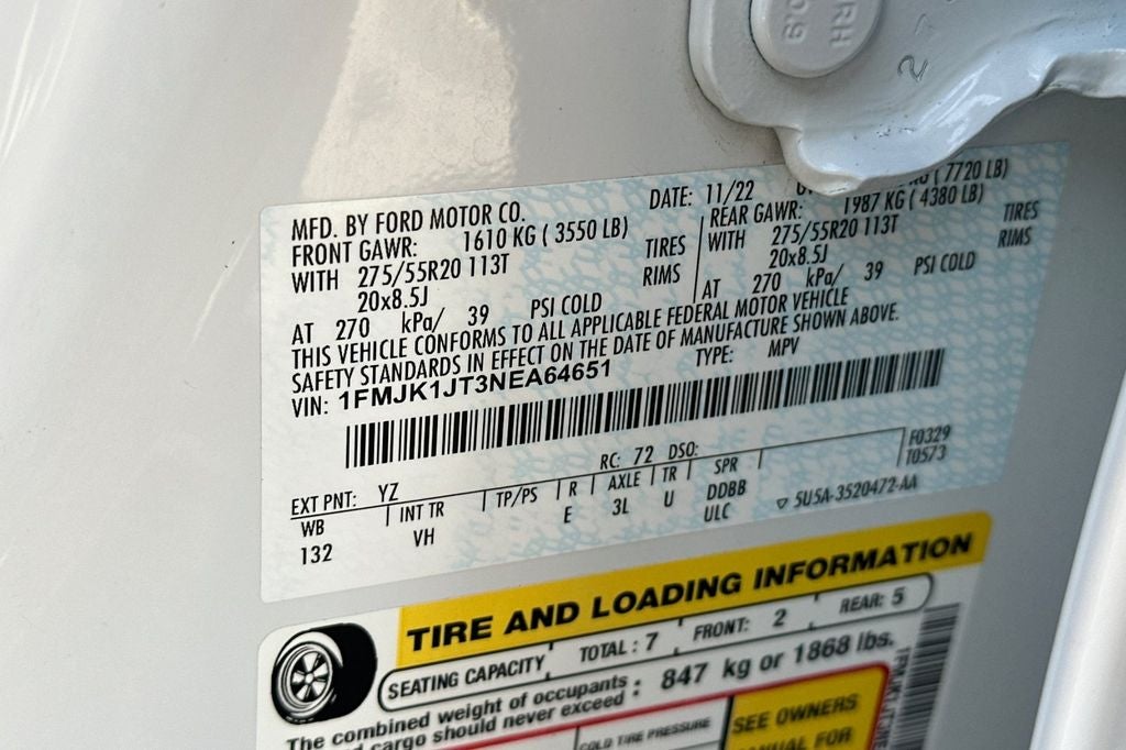 2022 Ford Expedition Max XLT