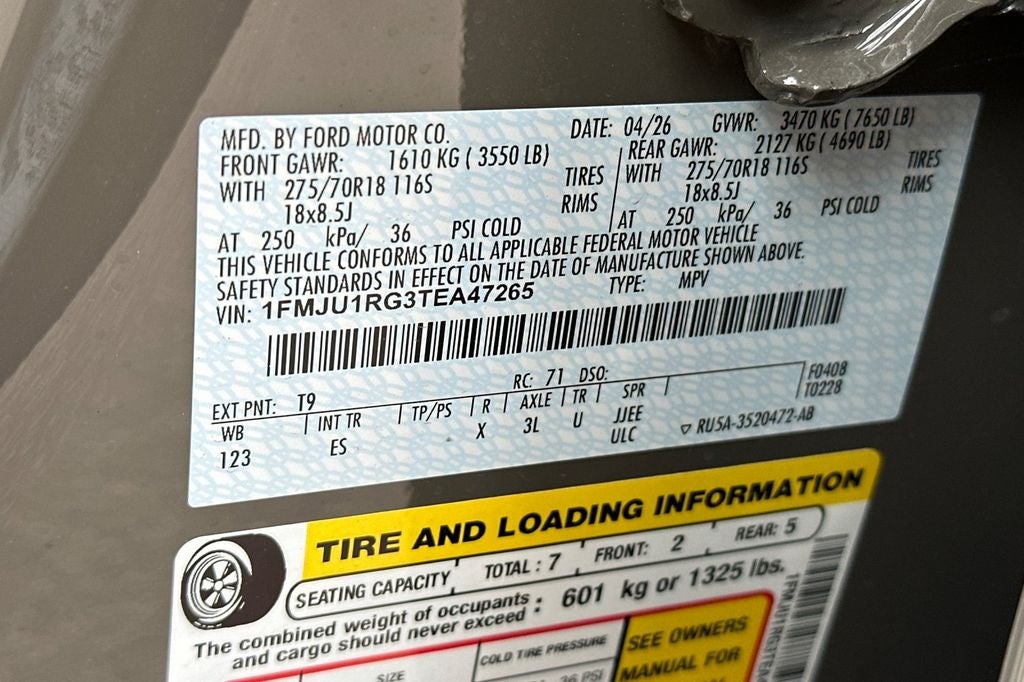 2026 Ford Expedition Tremor
