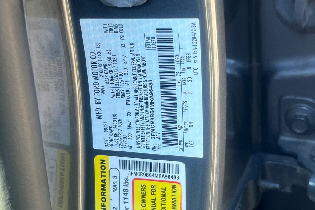 2021 Ford Bronco Sport Big Bend