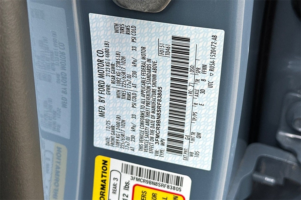 2025 Ford Bronco Sport Big Bend