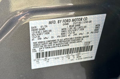 2026 Ford Maverick XLT